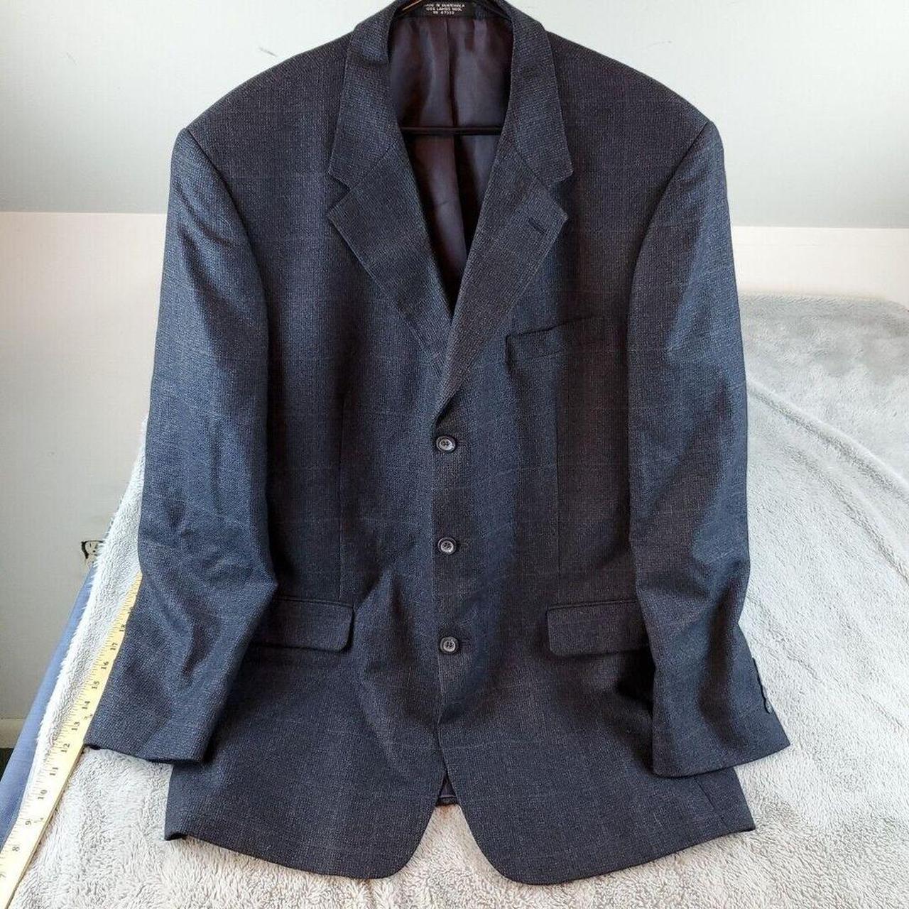 Jones New York Sport Coat Mens Sz 44 L Blue. Depop