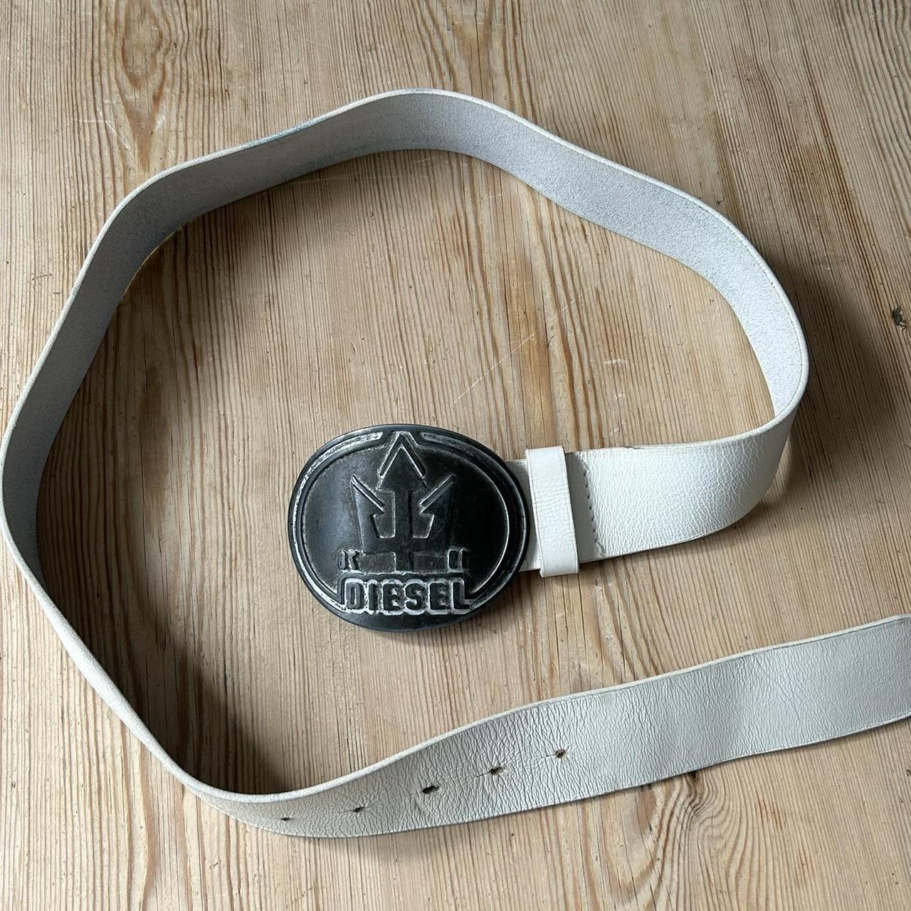 小物 00s archive DIESEL big zip buckle belt 00s archive DIESEL belt biglogo Y2K - メルカリ