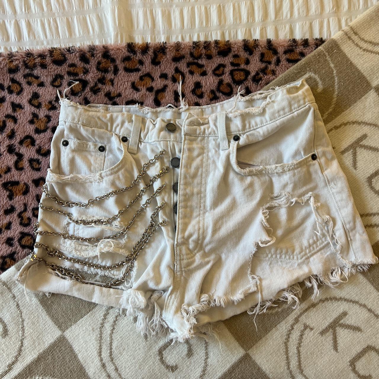 Carmar Ripped Jeans from LF with jean chain that is - Depop