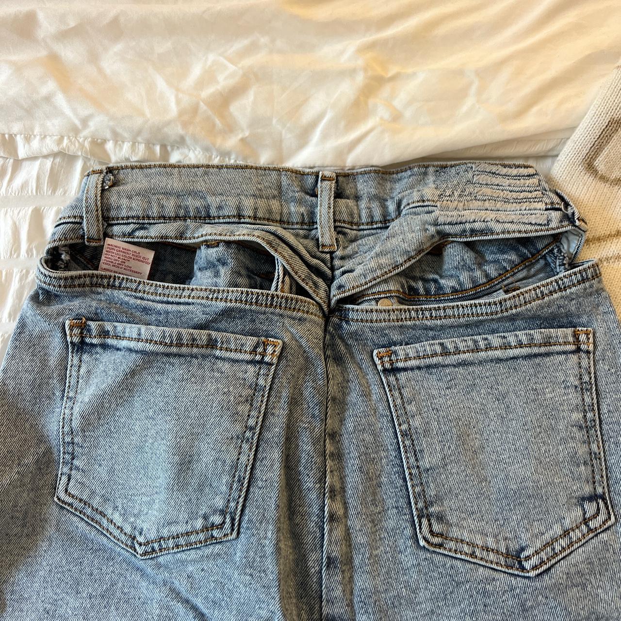 Revice Denim Size 31 Back Cut Out Jeans Flare... - Depop