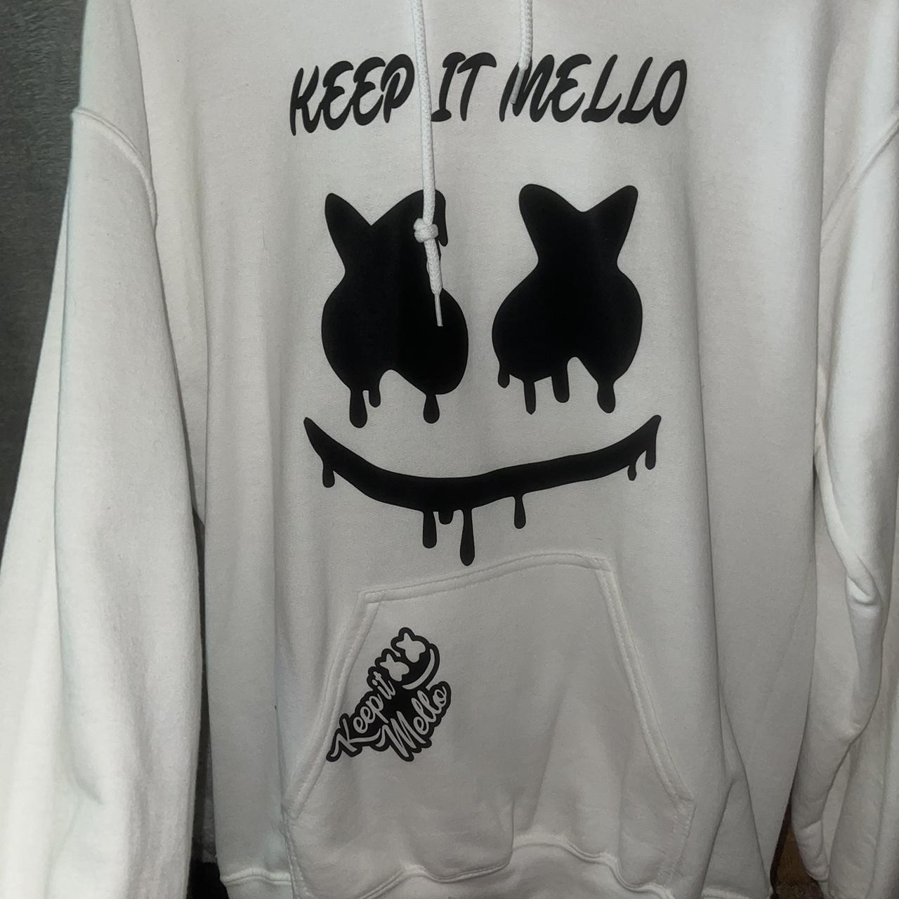 marshmello hoodie keep it mello size small but. Depop