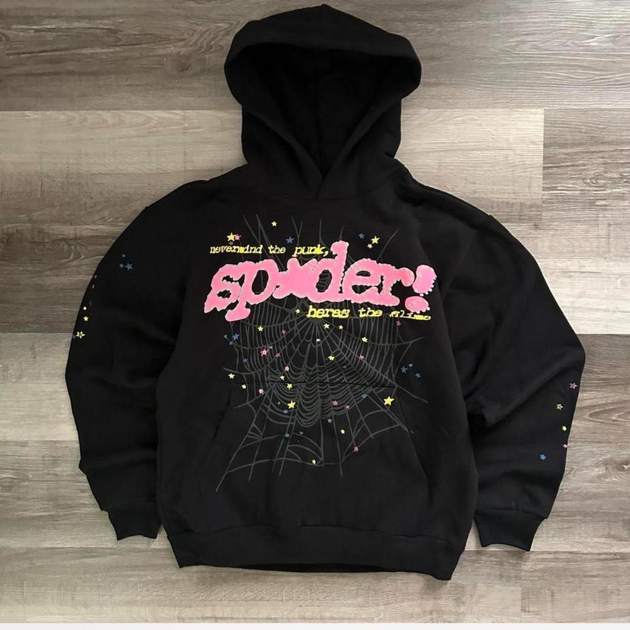 Sp5der Açaí Hoodie, Size XL, Excellent condition | Depop