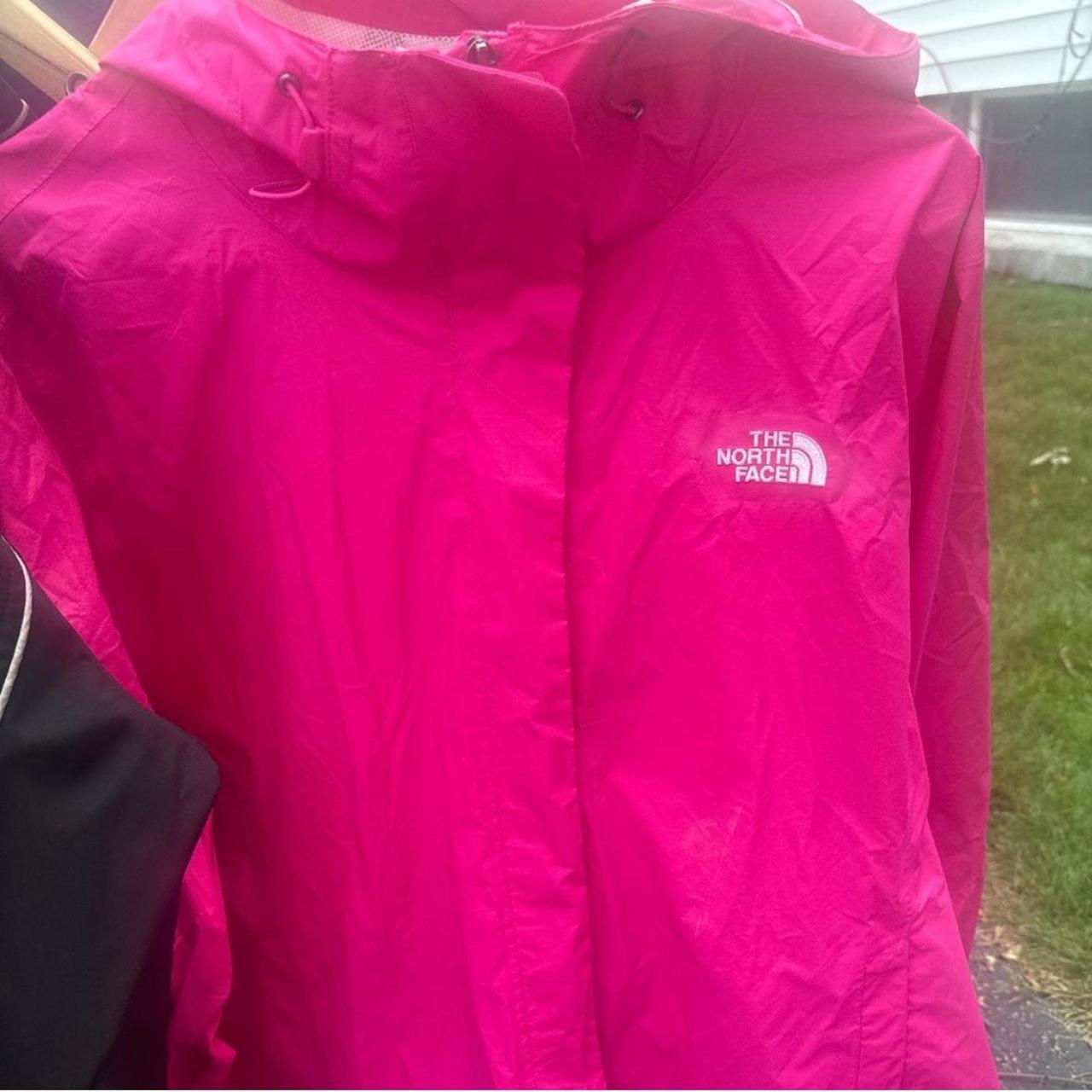 The North Face Pink Rain Jacket Windbreaker