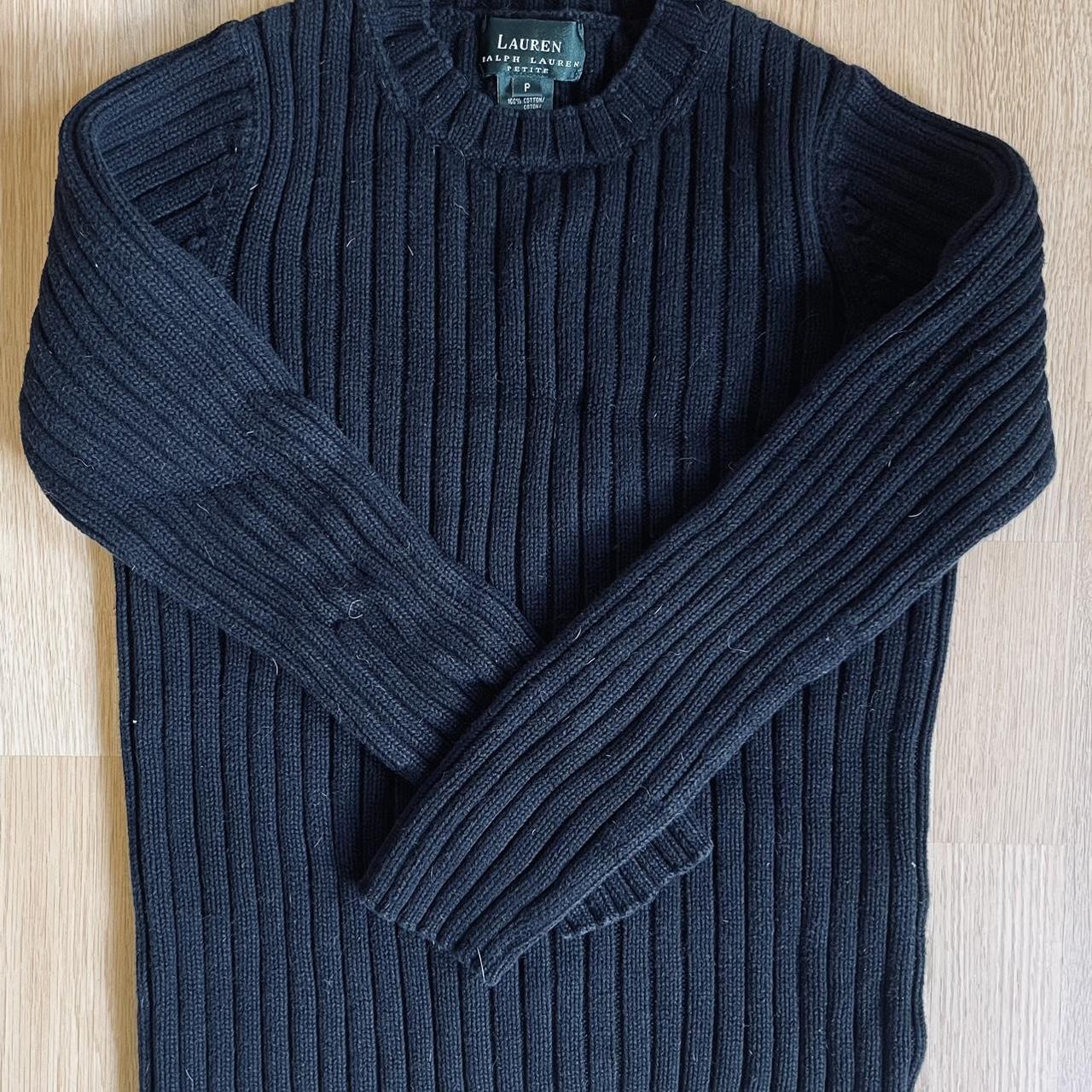 Ralph Lauren thick knit sweater. Petite. - Depop