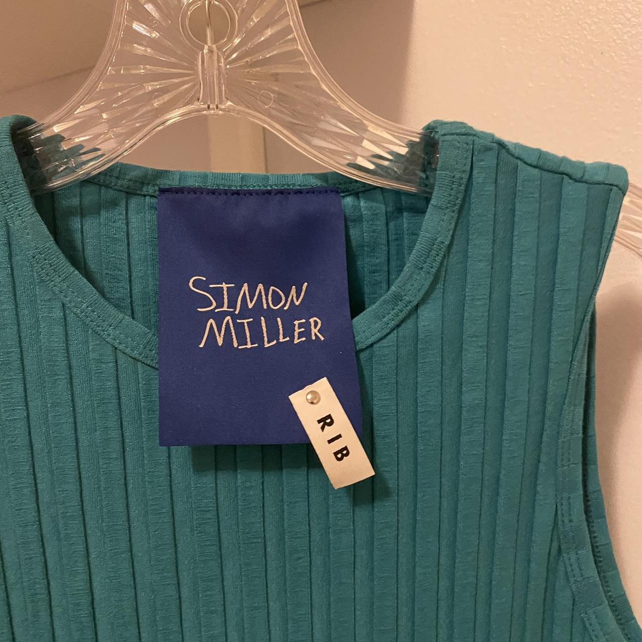 タグ付 SIMON MILLER Aukai Rib Tunic 白 USA製