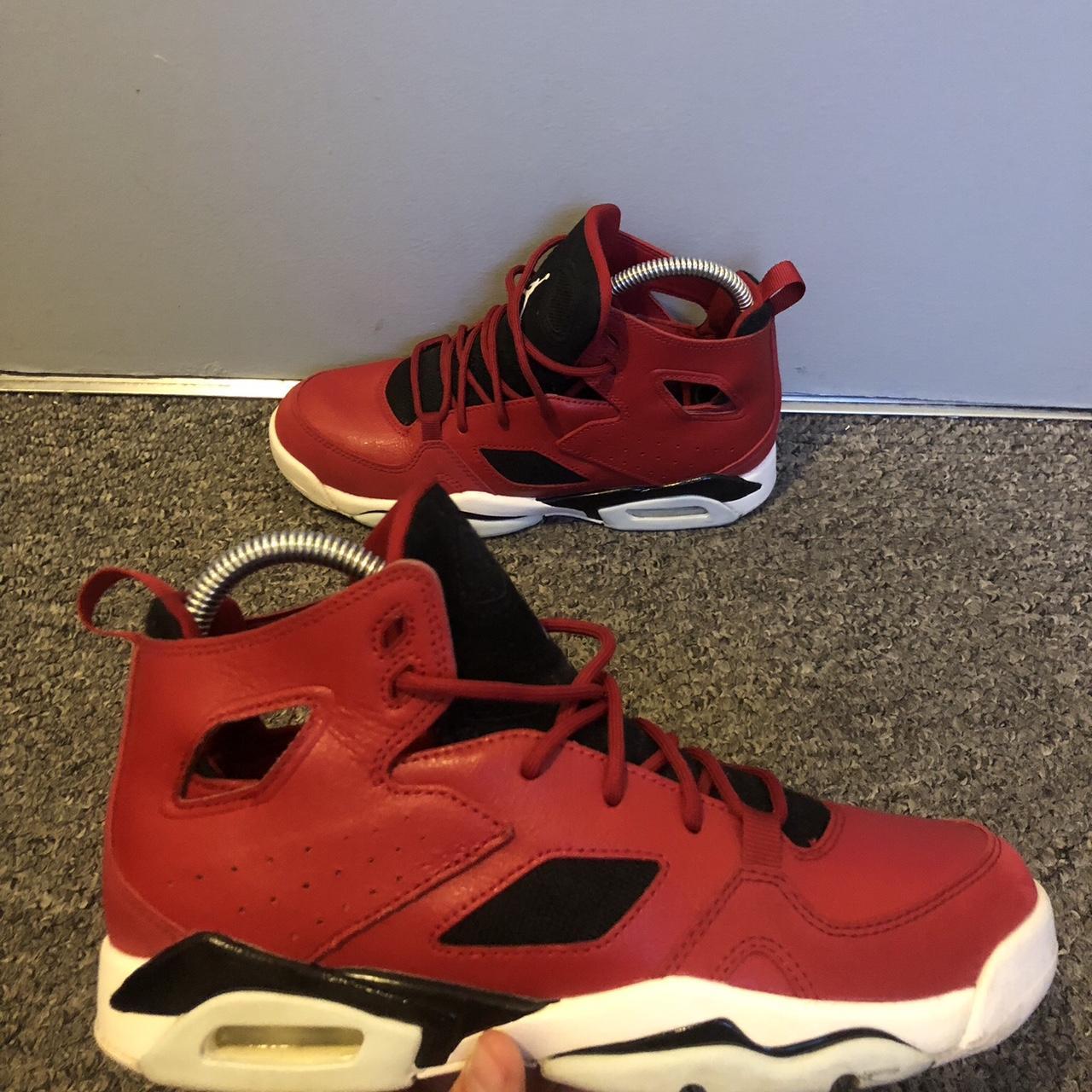 Jordan flight 5 red best sale