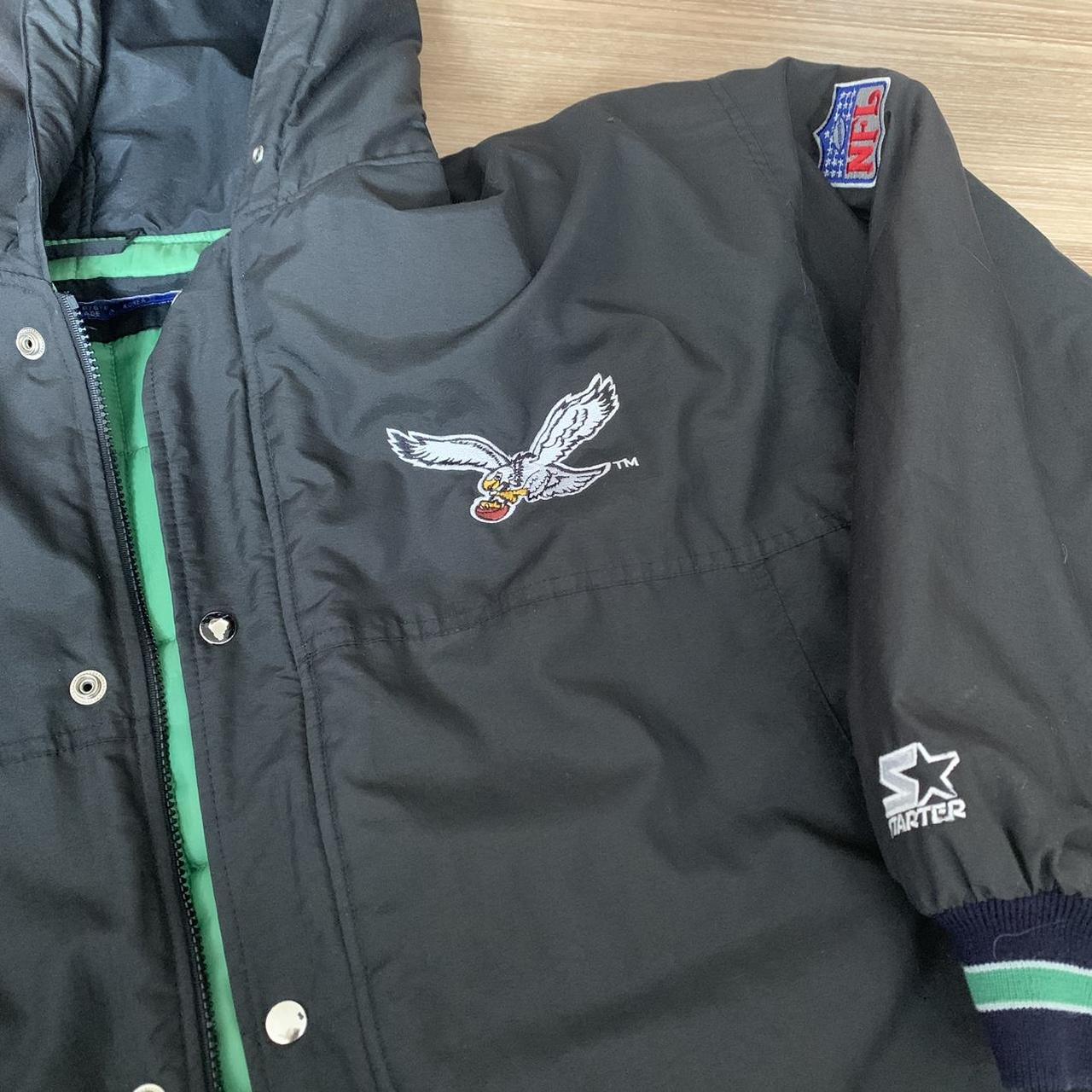 90s Philadelphia Eagles Starter Jacket - Vintage for Sale in