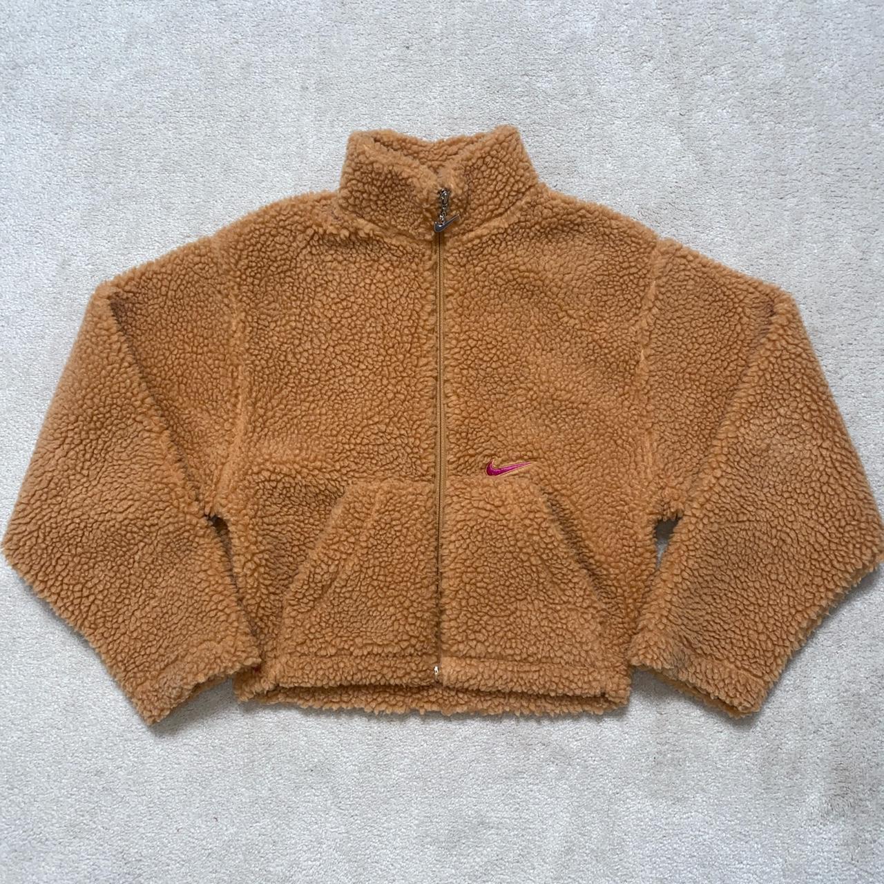 tan nike jacket