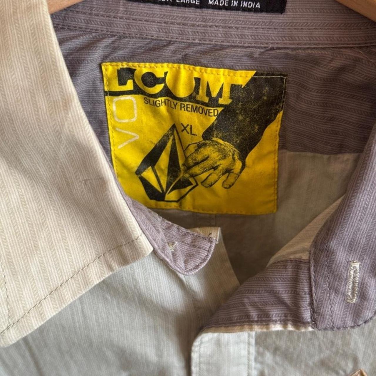 Volcom Men's Shirt - Green - XL – Volcom button-u… - image 2