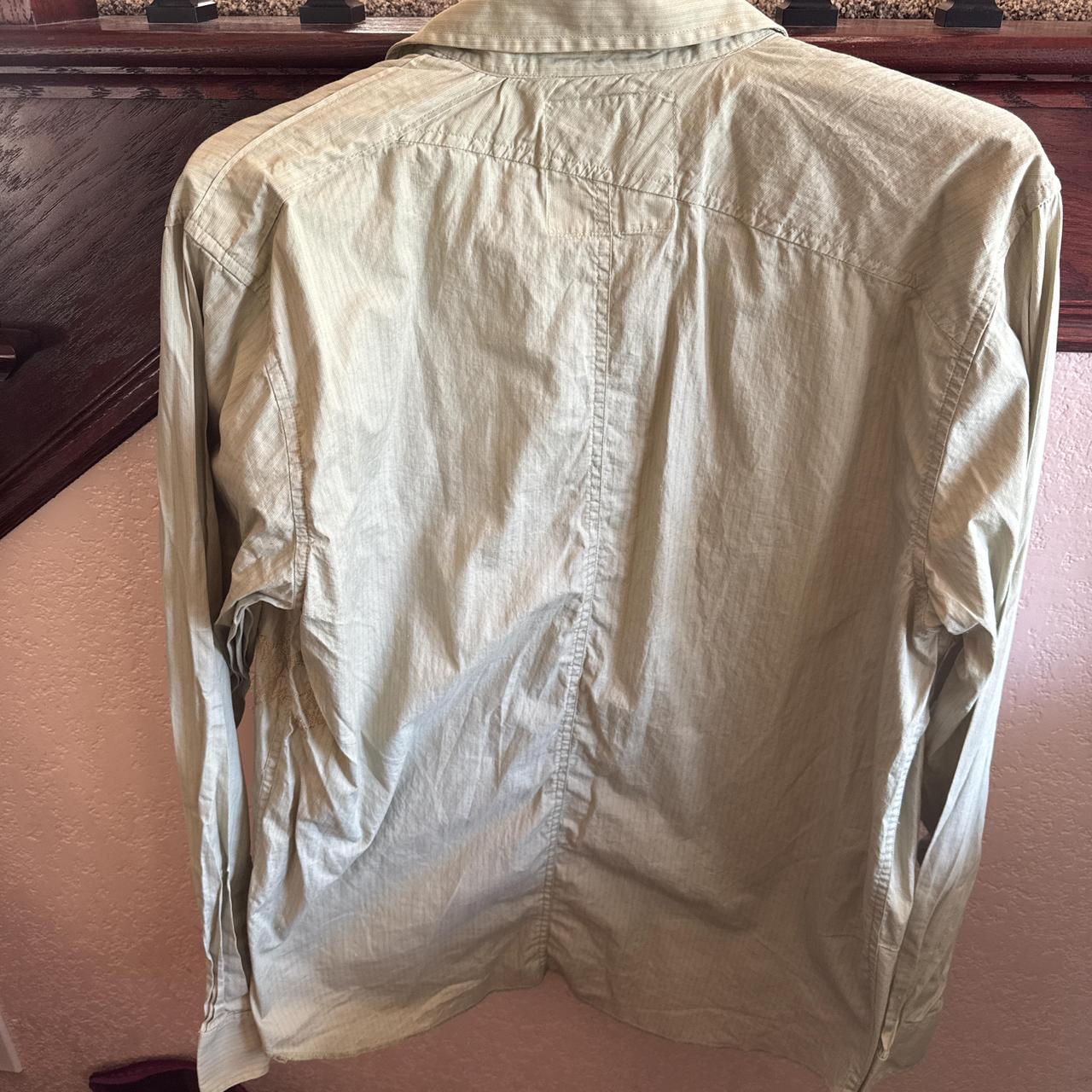 Volcom Men's Shirt - Green - XL – Volcom button-u… - image 5