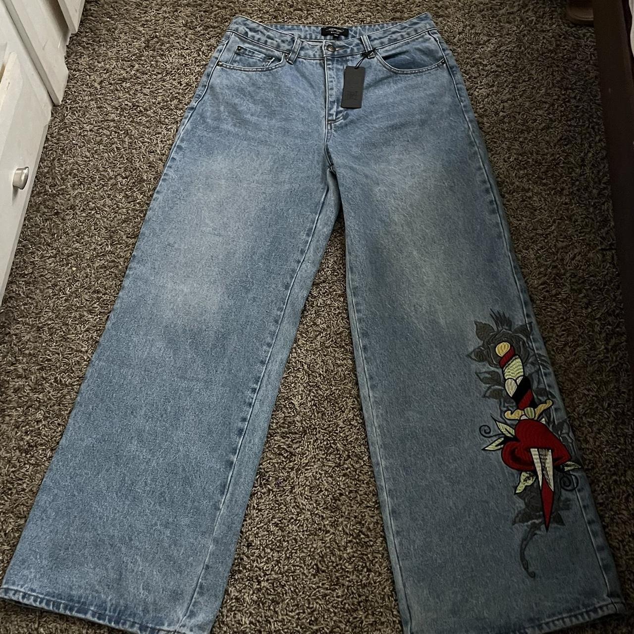 ed hardy pants - Depop