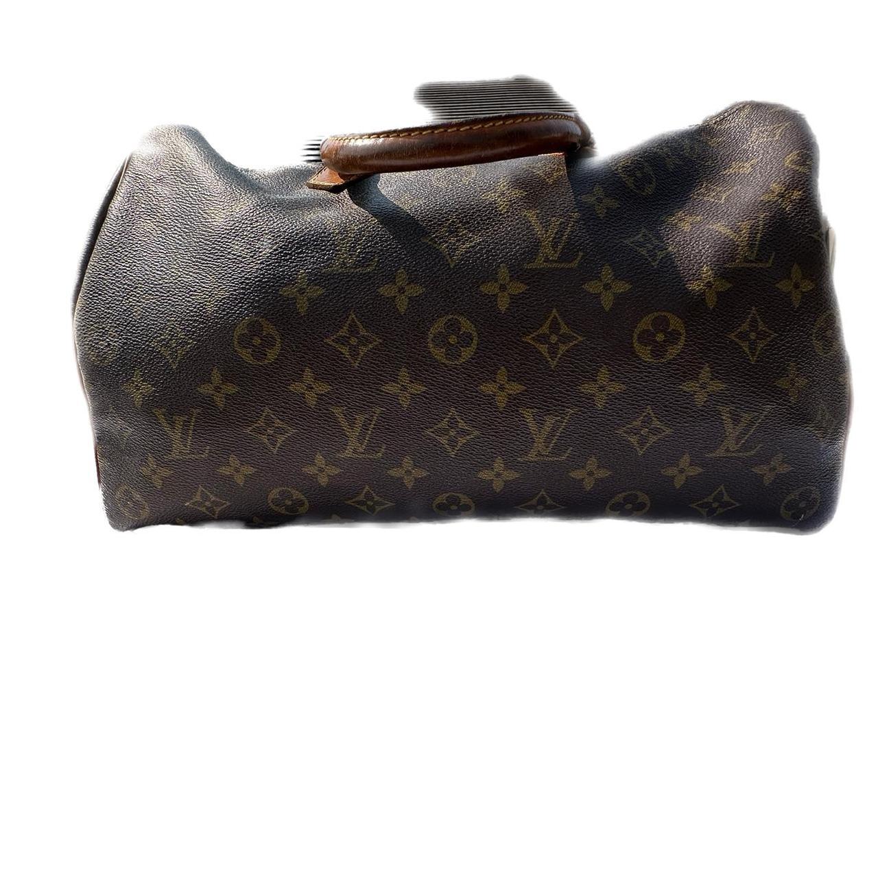 Vintage Louis Vuitton Speedy 35 in Monogram Leather | Depop