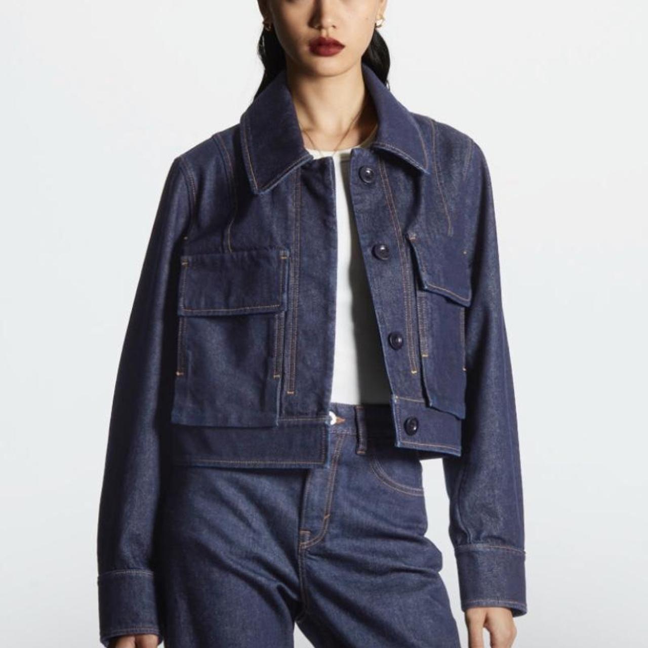 COS Women's Blue Jacket (2)