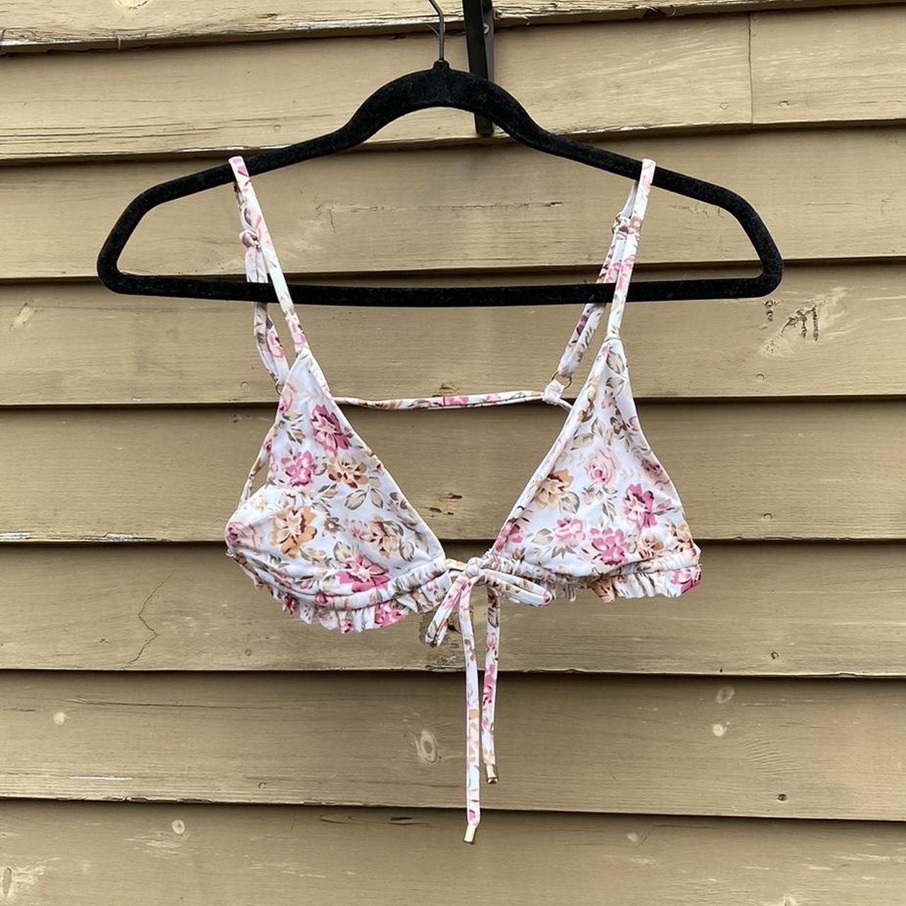 MinkPink Women's White and Pink Bikinis-and-tankini-sets (3)
