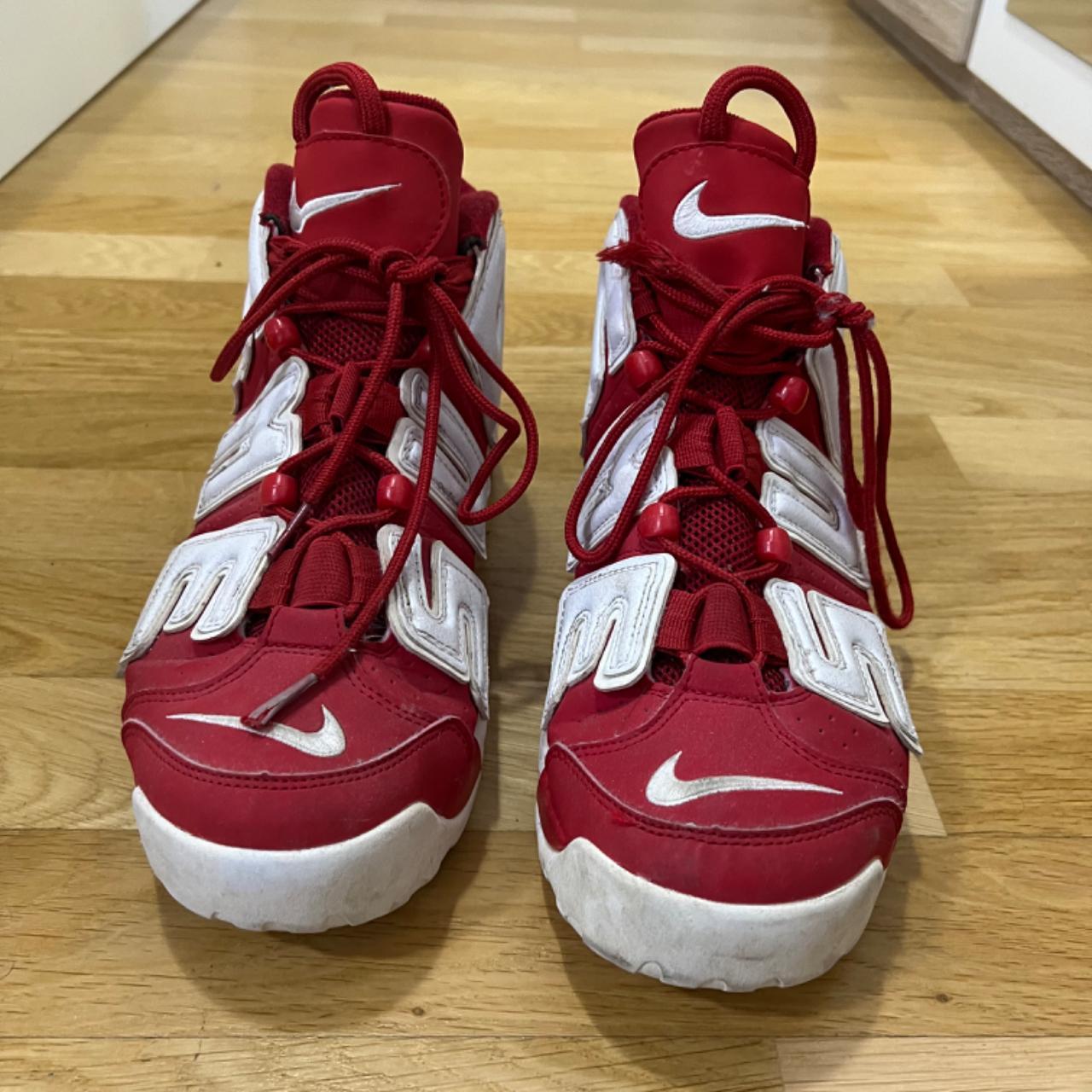 Supreme interstate uptempo red real vs fake