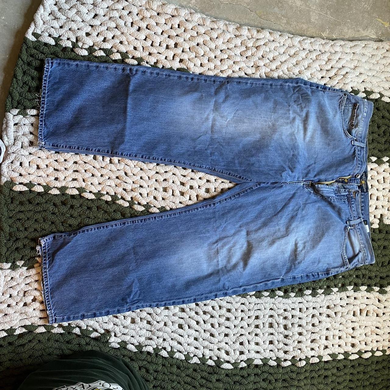 Lucky Brand Light -worn hems | Depop
