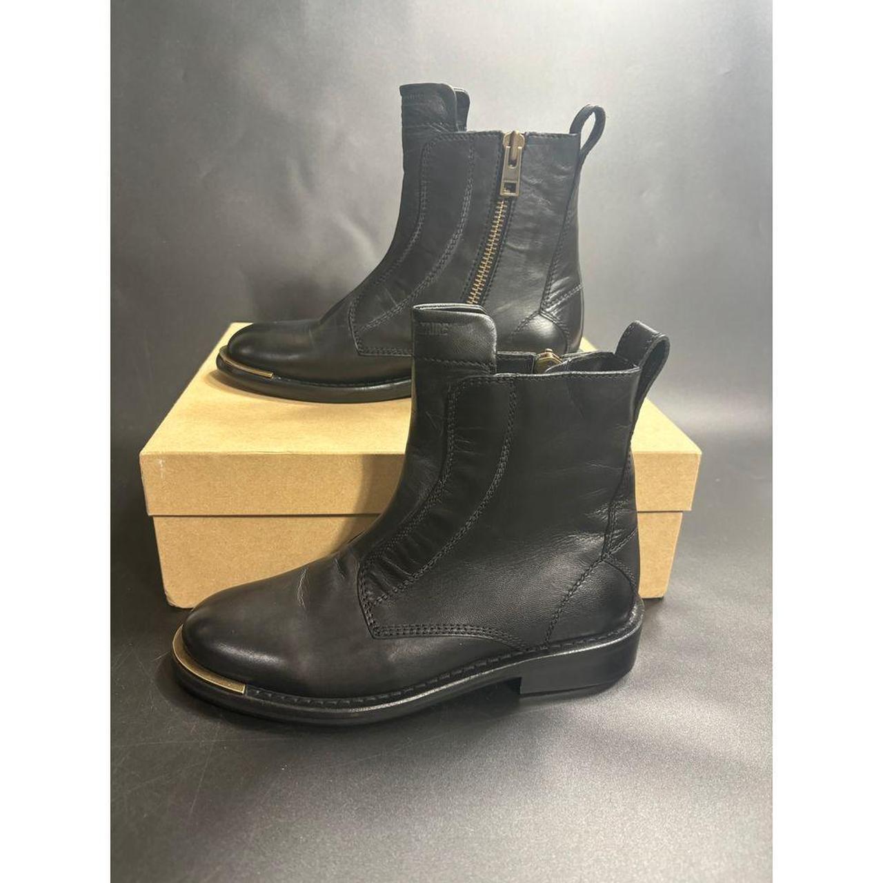 Zadig & Voltaire Women's Ankle Boots - Black - US 7 – Zadig & Voltaire NIB Laureen High Silk …