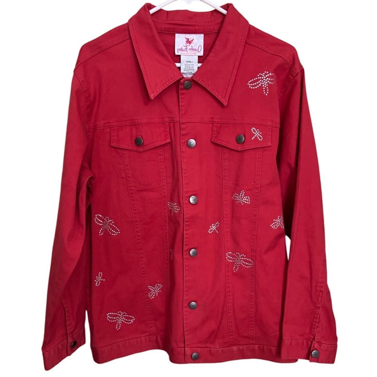 Quacker Factory Women's Jacket - Red - L – Quacke… - image 1