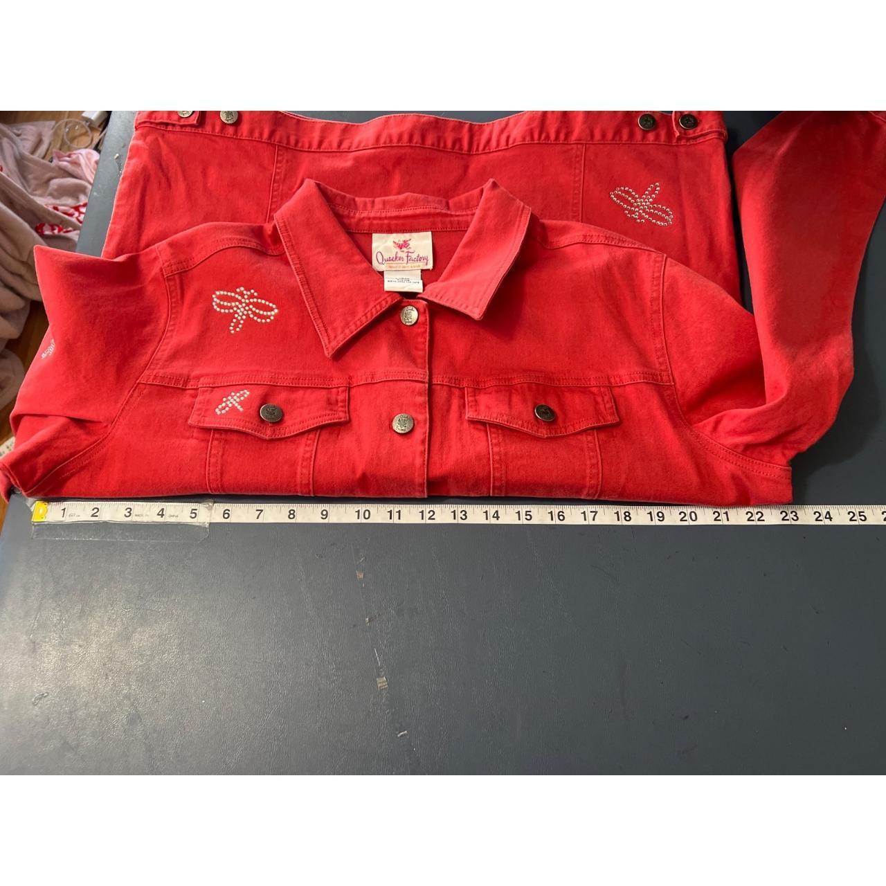 Quacker Factory Women's Jacket - Red - L – Quacke… - image 8