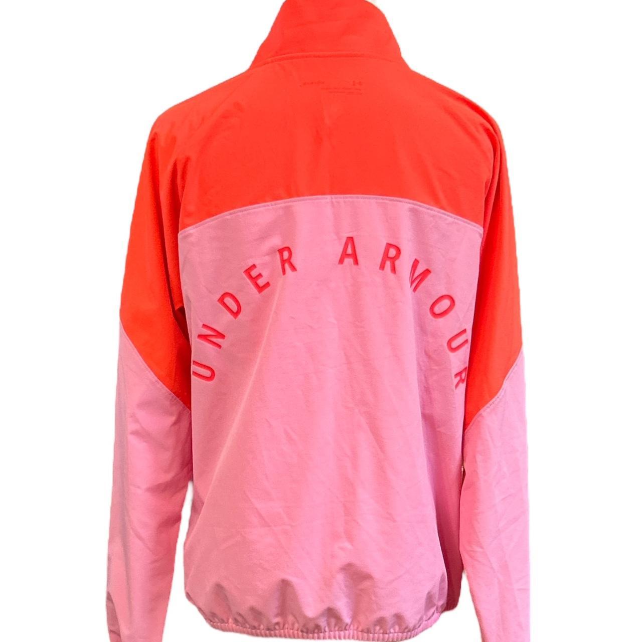 Under armour jackets women orange hotsell