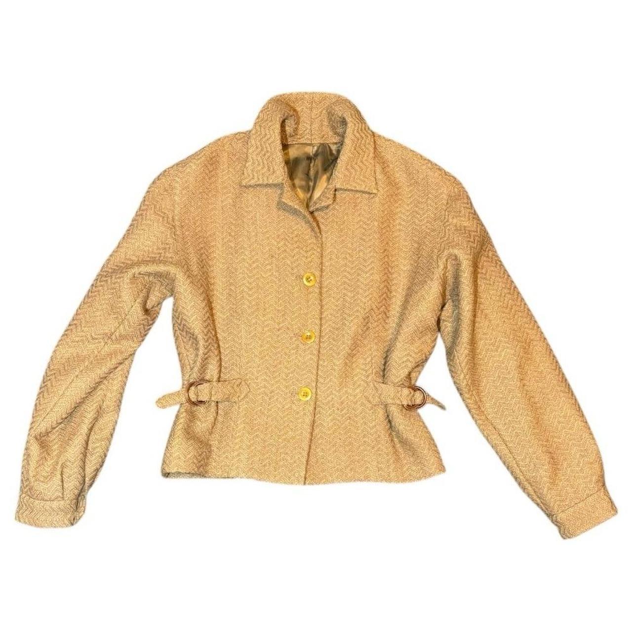 Source Unknown Women's Tailored jacket - Tan - S … - image 1