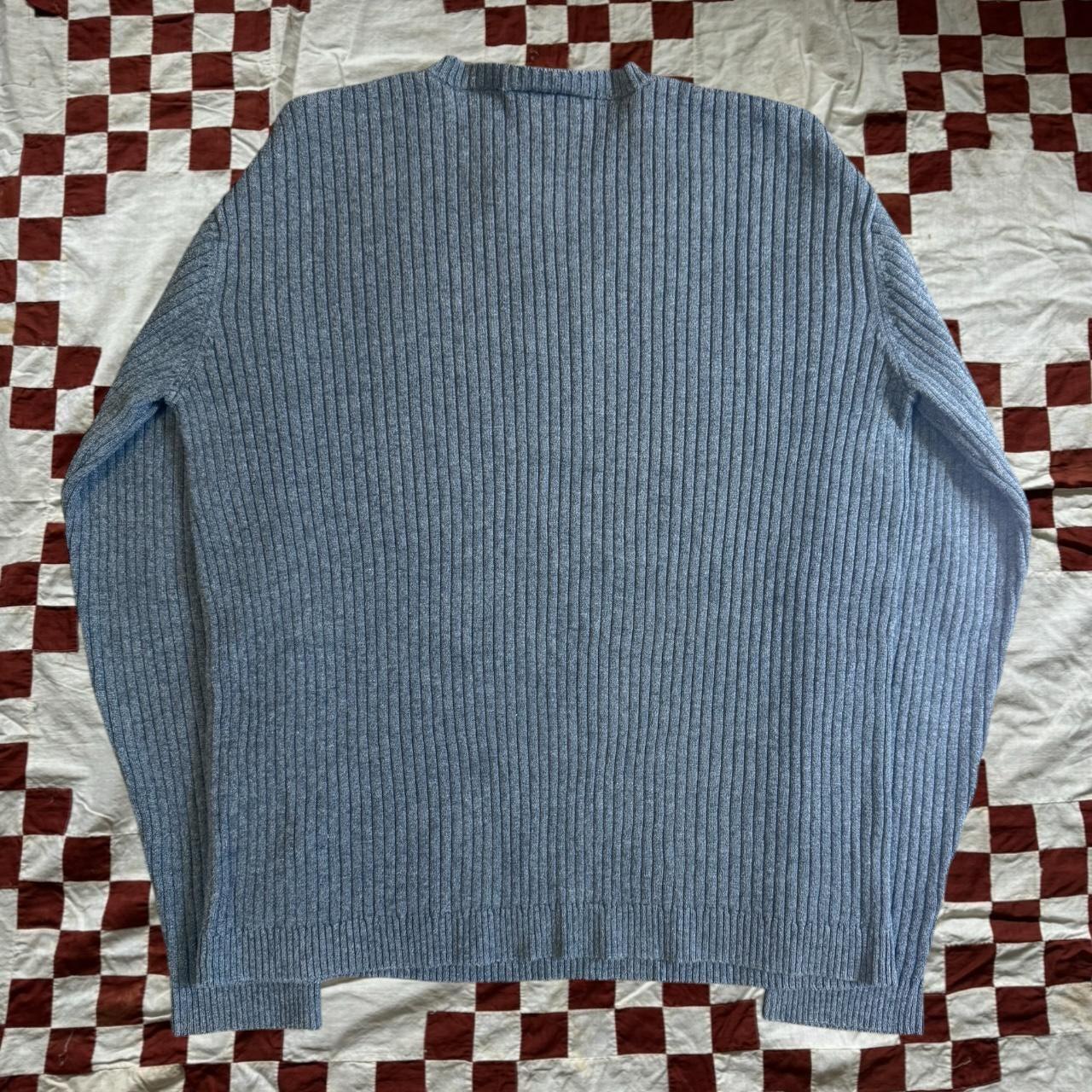 DKNY Men's Sweater - Grey - L – Vintage 2000s Y2K DNKY Jeans
