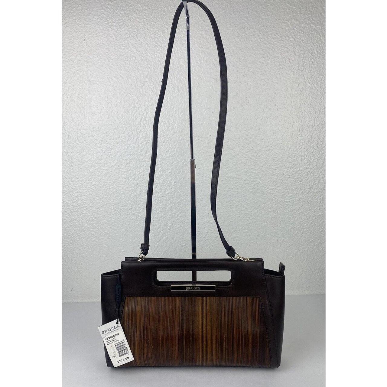 Brahmin top Lenox leather bag