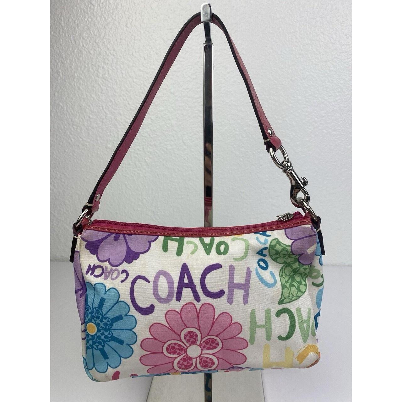 Vintage Coach Ergo Flower Shopper Bag 093 | eBay