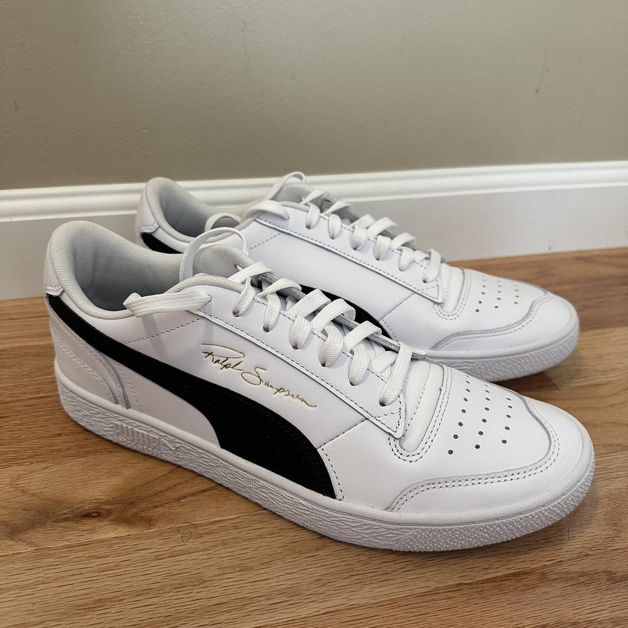 Puma Ralph Sampson Low White Black excellent