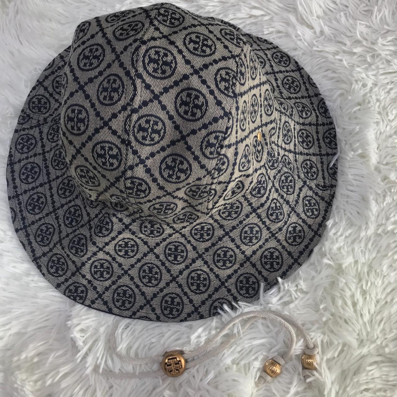 New Tory Burch Women's Grey T Monogram Jacquard | Depop
