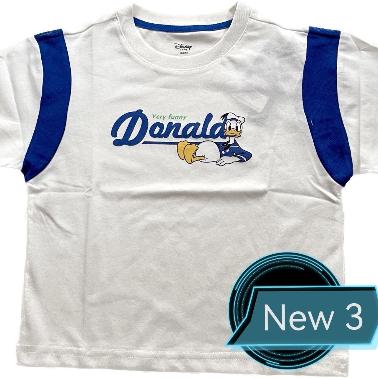 Donald Duck vintage Ringer T-Shirt Walt Disney World - Depop