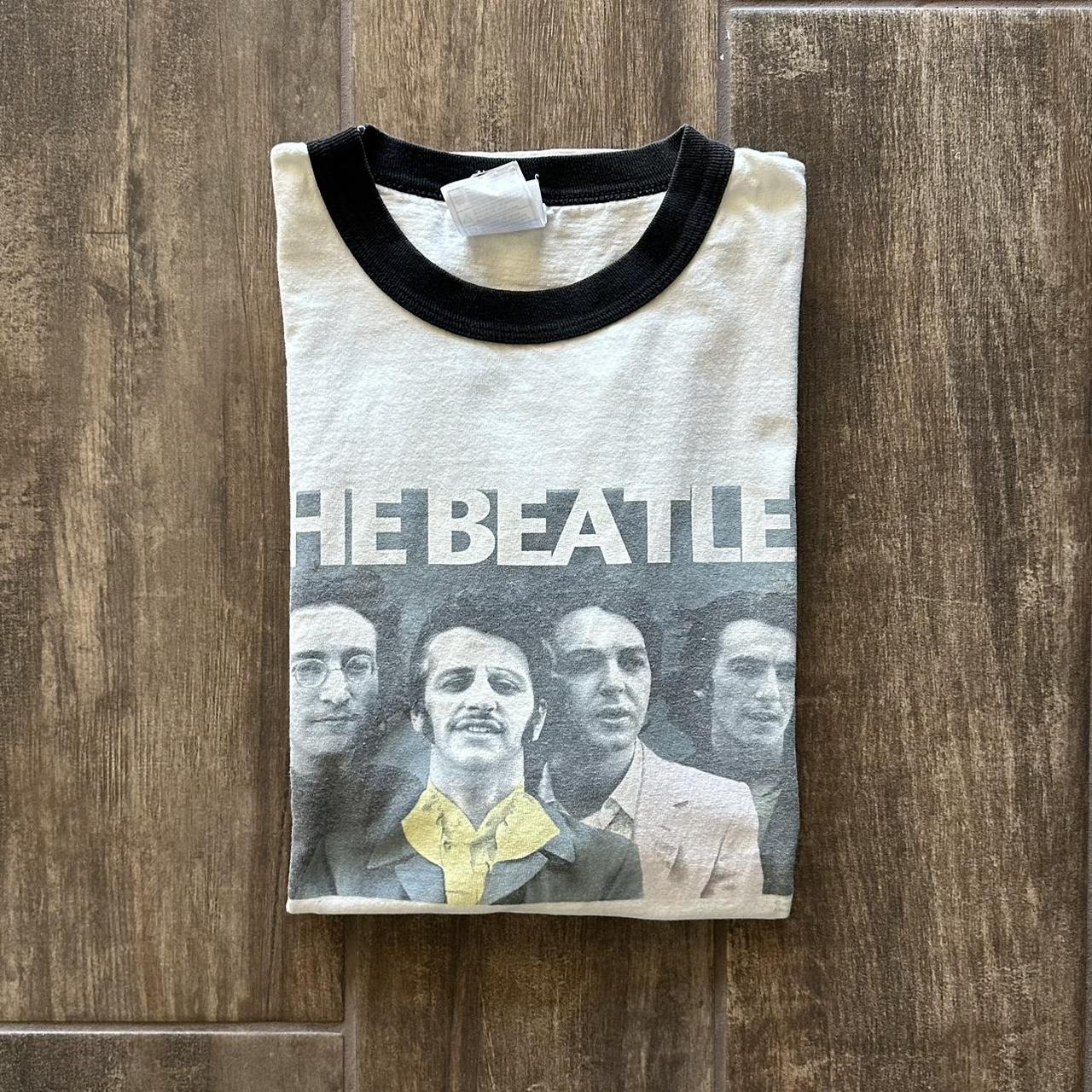 The Beatles 2000’s Ringer Graphic Tee Shirt... - Depop