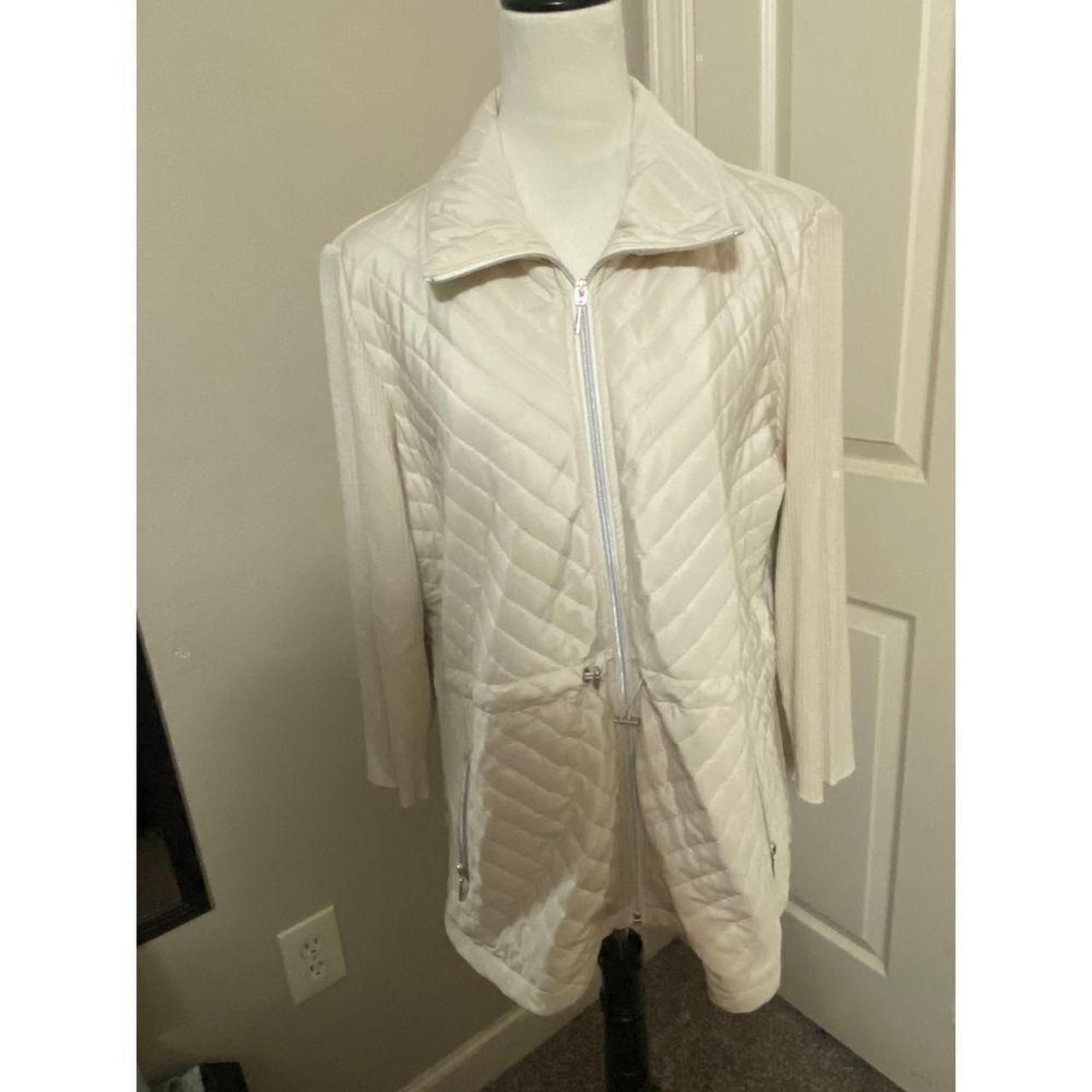 Multiples Women's Lightweight Jacket - White - XL… - image 1