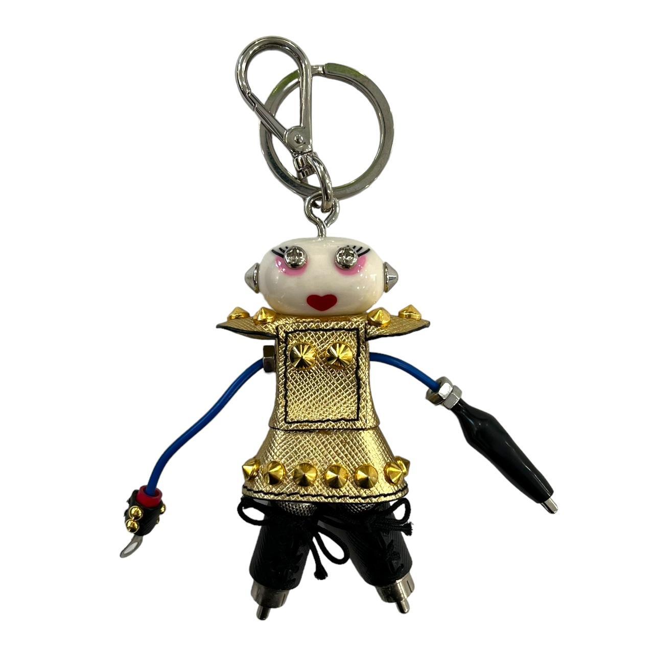 Prada robot keychain best sale