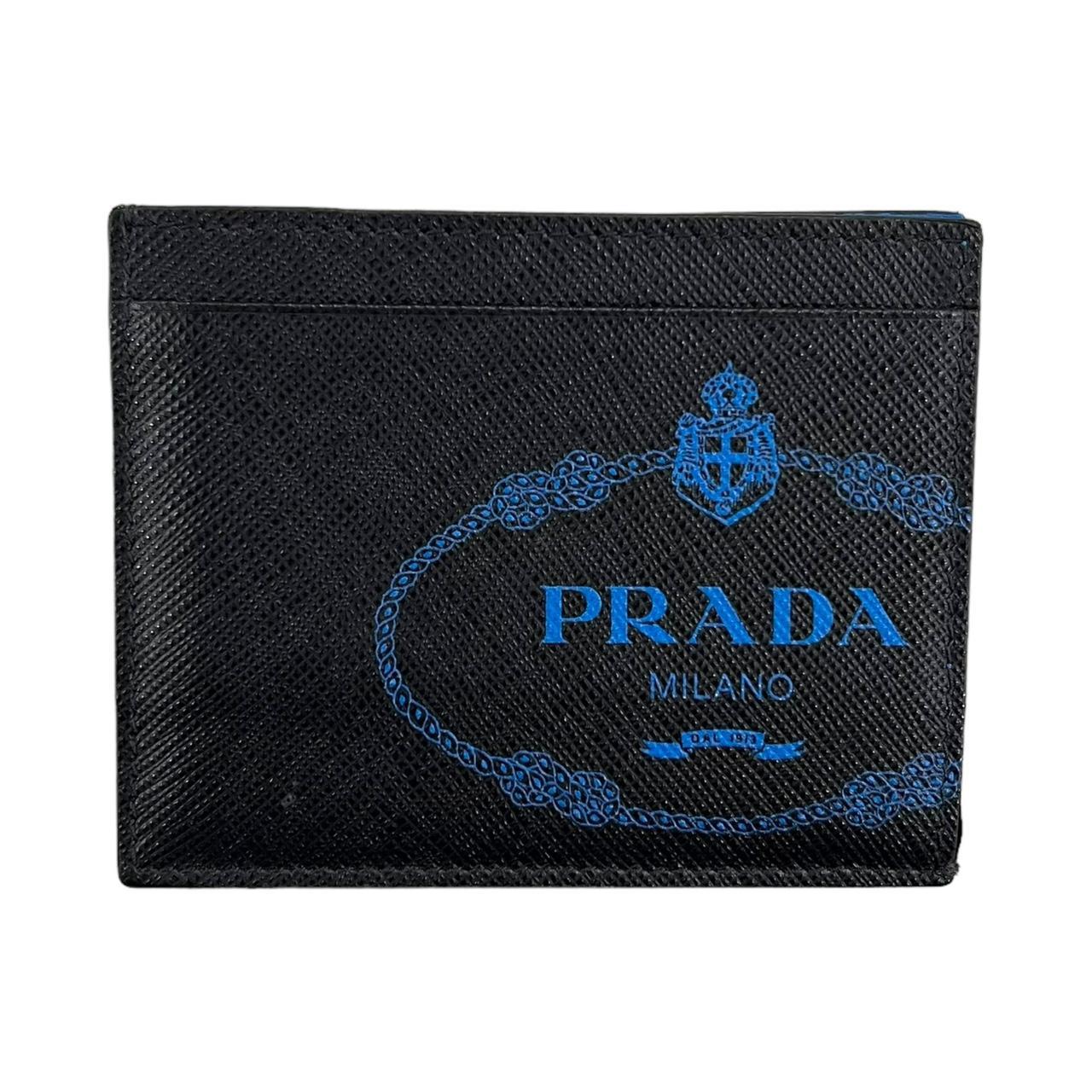 Authentic prada card newest holder