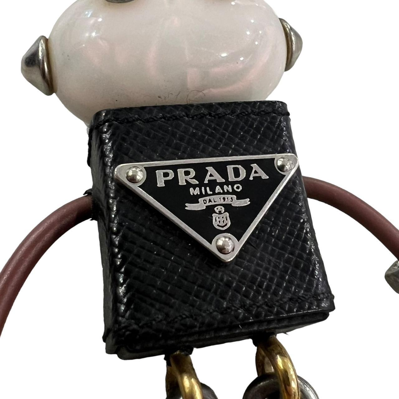 Authentic Prada Edward Robot Keychain Made of. Depop