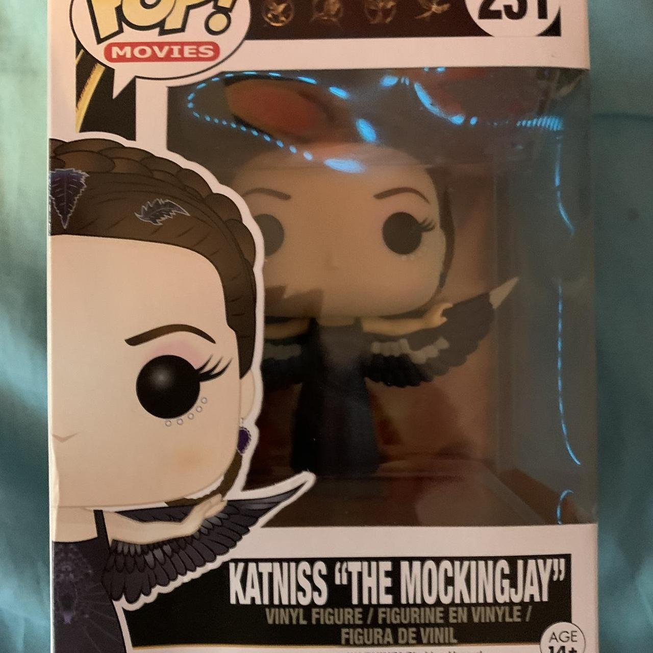 Katniss The Mockingjay Funko Pop Vinyl black and. Depop