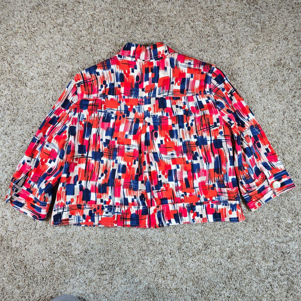 Ruby Rd. Women's Blazer Jacket - Multi/Red - 16 –… - image 2