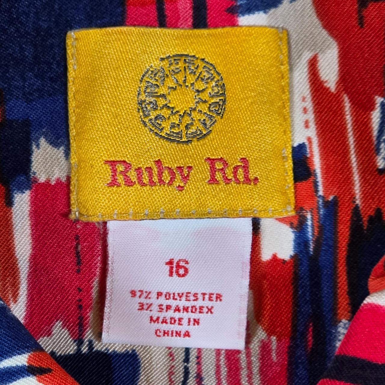 Ruby Rd. Women's Blazer Jacket - Multi/Red - 16 –… - image 3