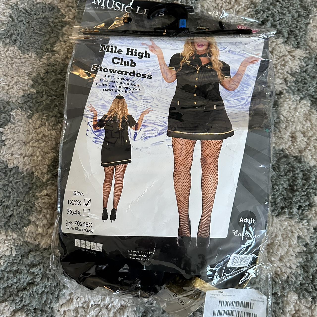 ハロウィン☆MILE HIGH CLUB STEWARDESS COSTUME Mile high club stewardess costume #Halloween MSRP | Depop