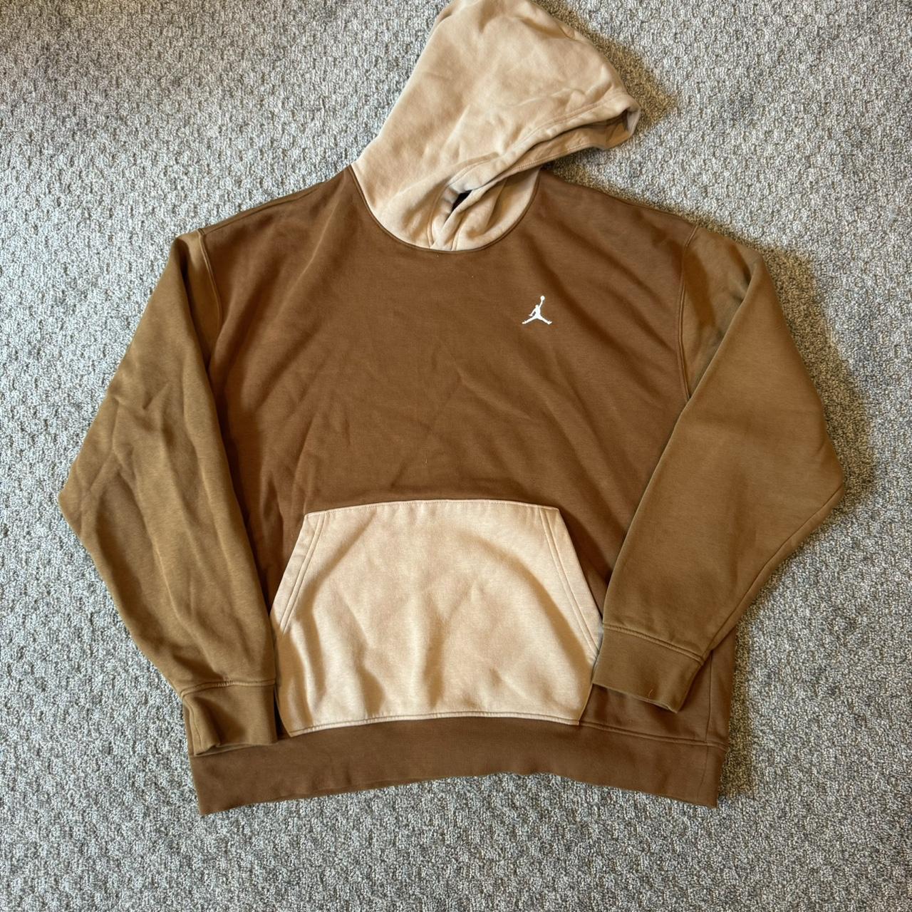 air jordan color block hoodie