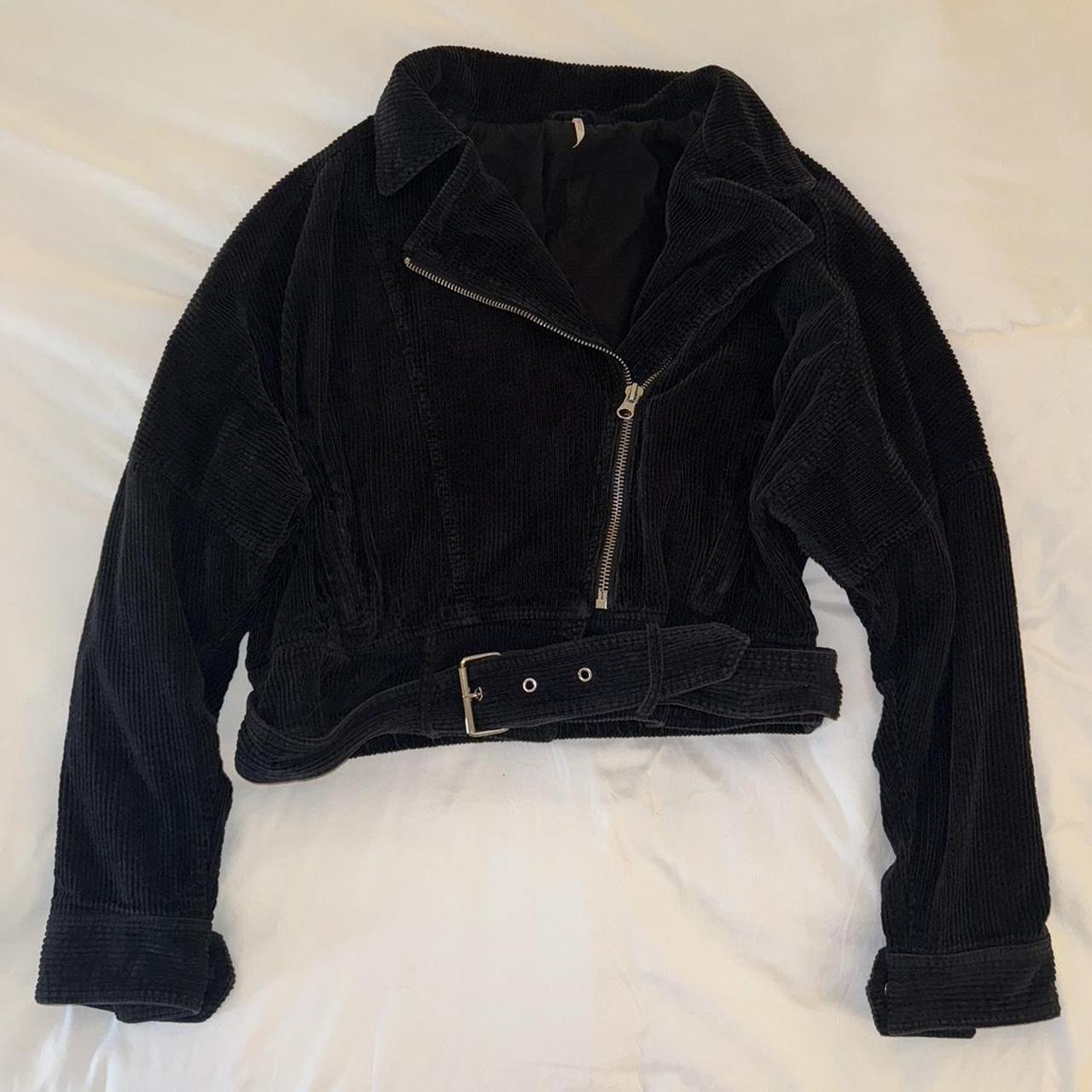 Free shops People Dolman Corduroy Moto Jacket