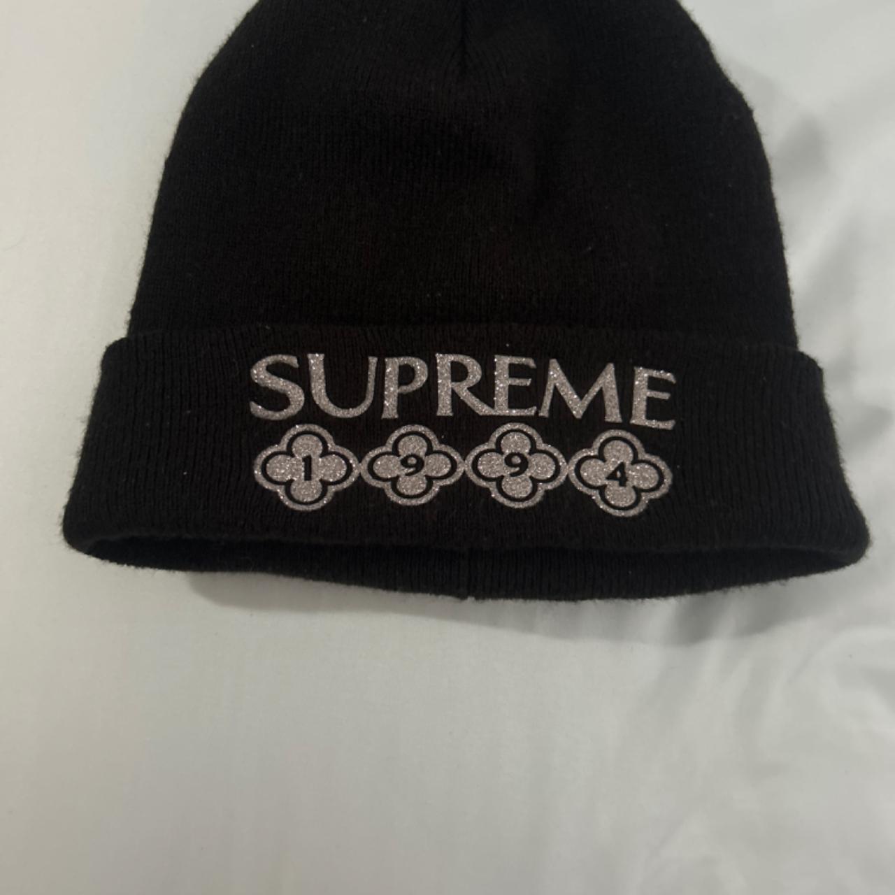 Supreme glitter Logo popular Beanie