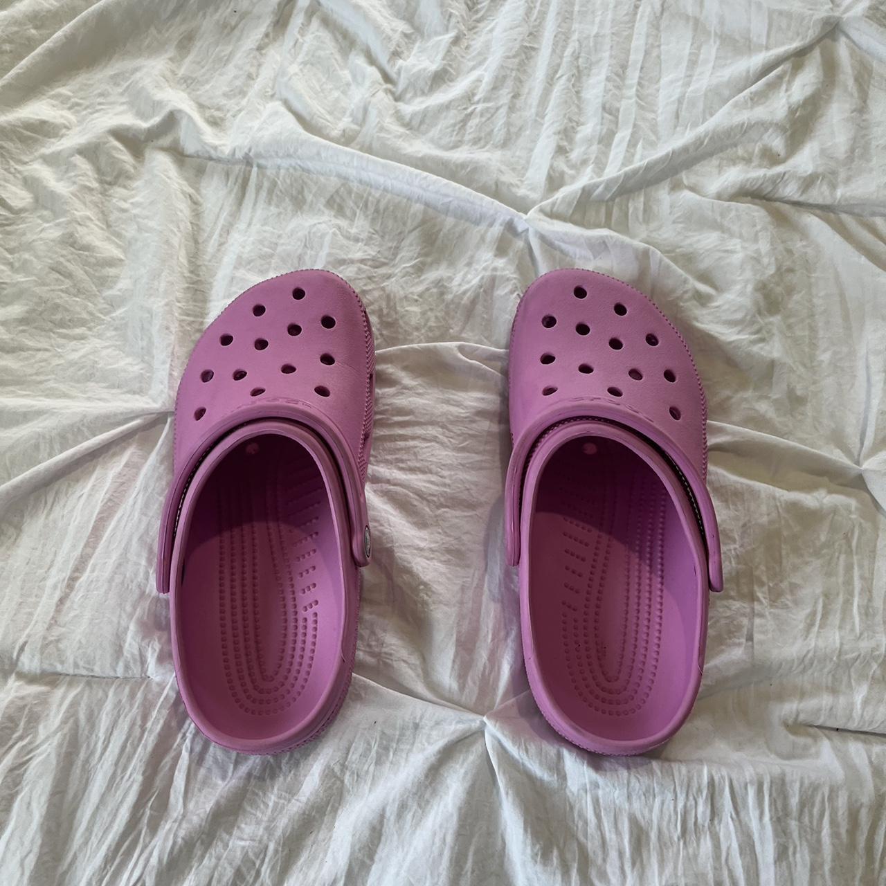 Hot pink crocs!💕, Cute and adds a pop of color