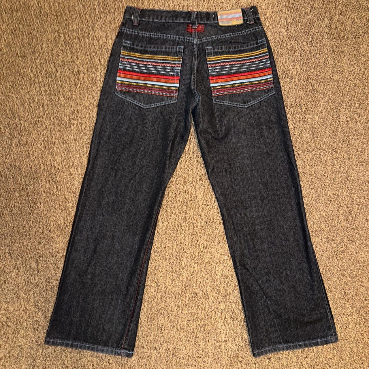 Coogi look alike jeans fit straight and baggy