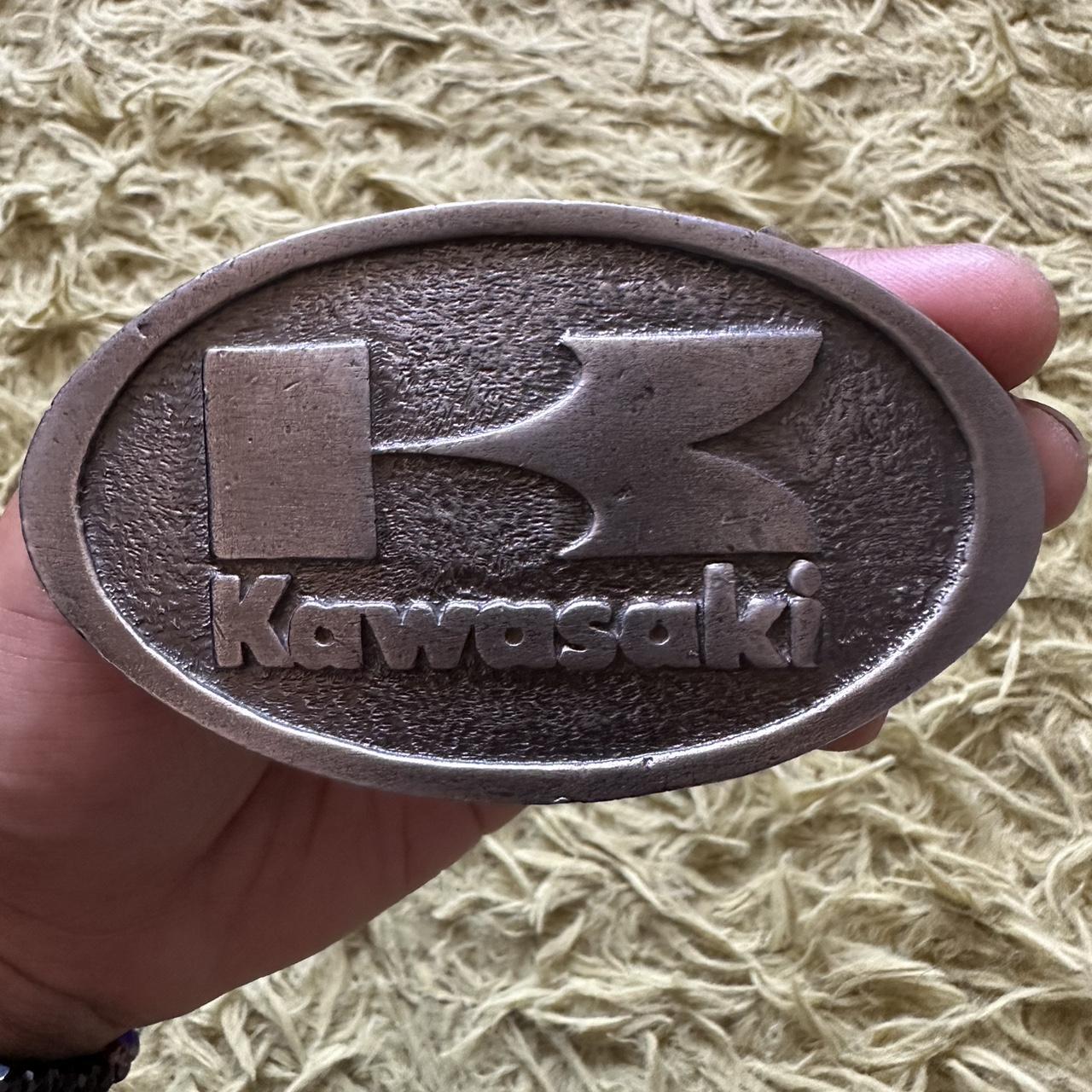 Kawasaki belt buckle best sale