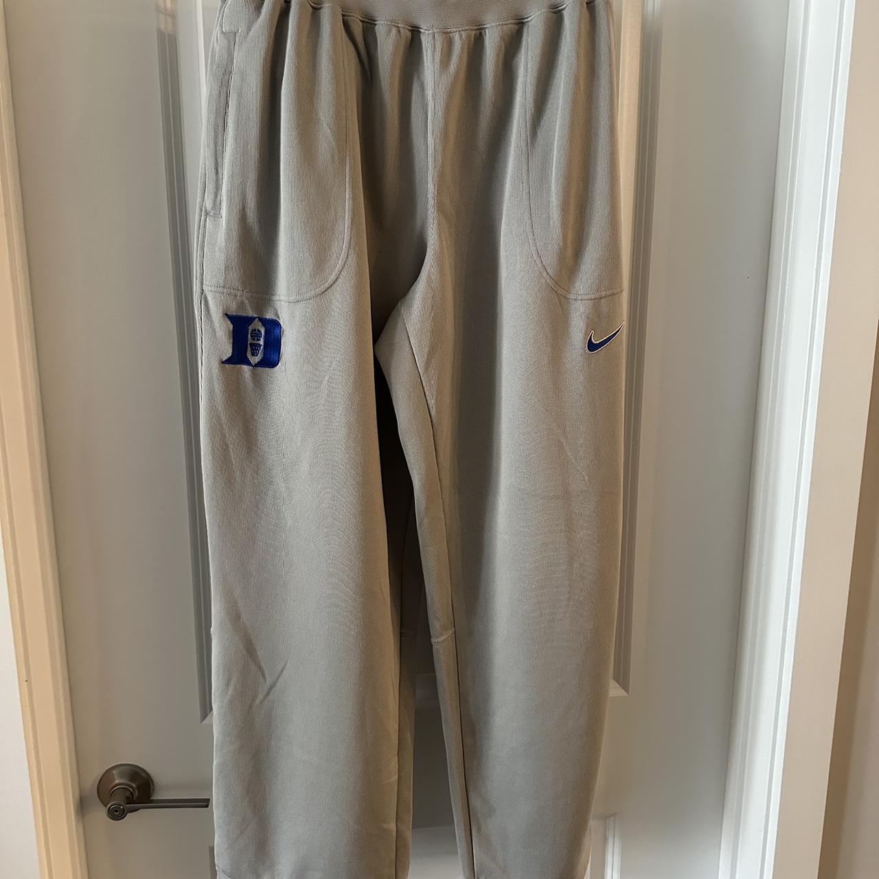 Duke basketball grey nike xl tall sweatpants Depop
