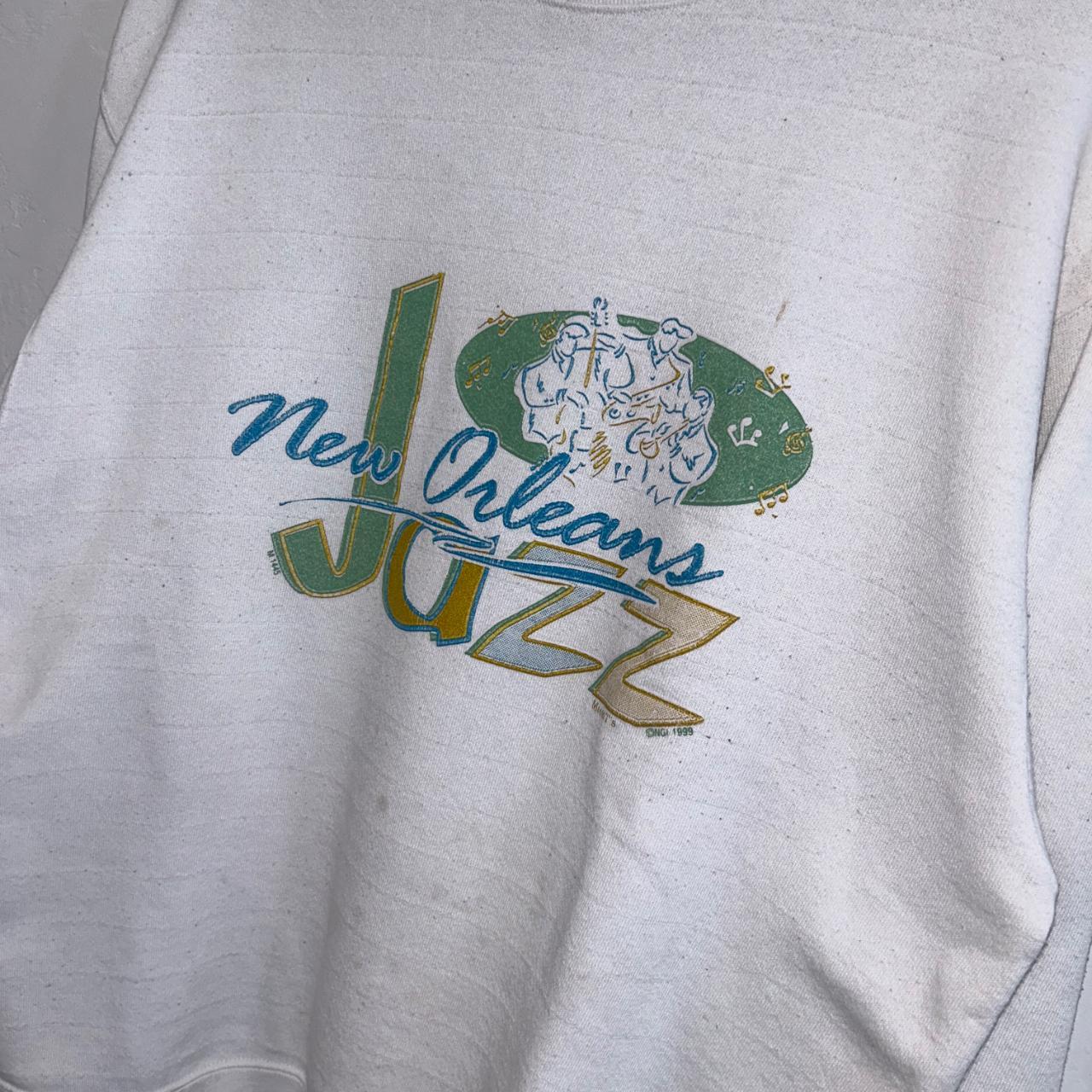 Oneita Men's Sweatshirt - White - L – Vintage 90s… - image 2