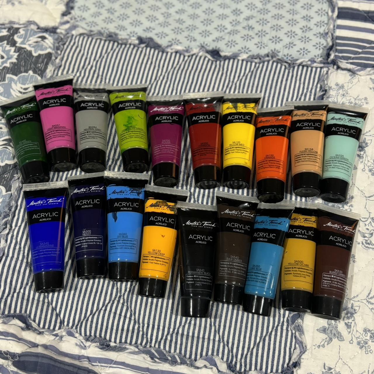 Brand new Master s Touch acrylic paint set Never
