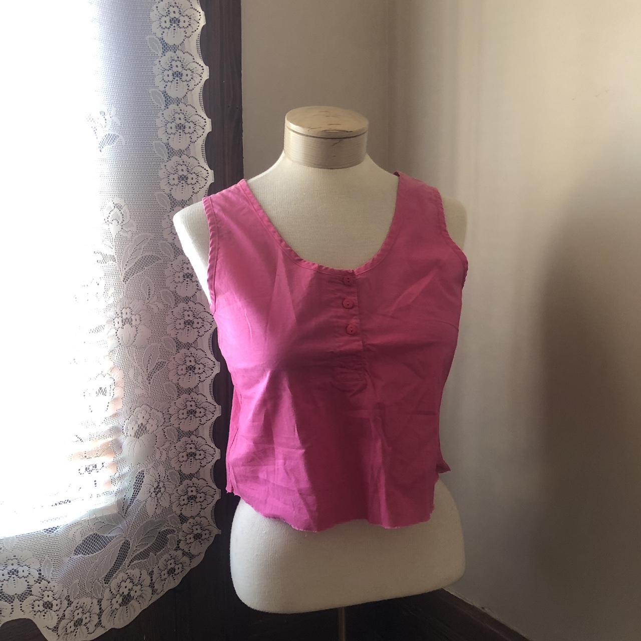 Vintage Women's Tank Top - Pink - S